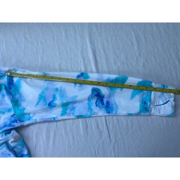 All in Motion Women's XL Tie-Dye French Terry Crewneck Sweatshirt Side Pockets - Picture 7 of 10